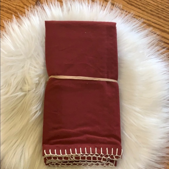 Bardwil Avery Mahogany 2-Pc. Cotton Napkin Set new - Picture 2 of 4